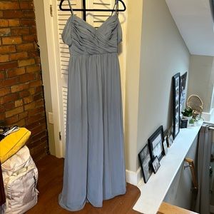 French Blue Revelry bridesmaid dress